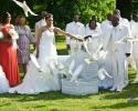Express your love on your wedding day with a dove releasing ceremony. 